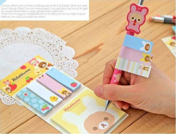 post it rilakkuma สุดน่ารัก รุ่นใหม่ รูปที่ 6