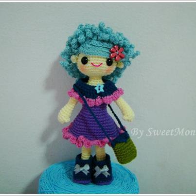 ตุ๊กตาถักไหมพรม,ชุุดตุ๊กตาเฟอร์บี้,ชุดตุ๊กตาบลายท์ ตุ๊กตาถักไหมพรม รูปที่ 4