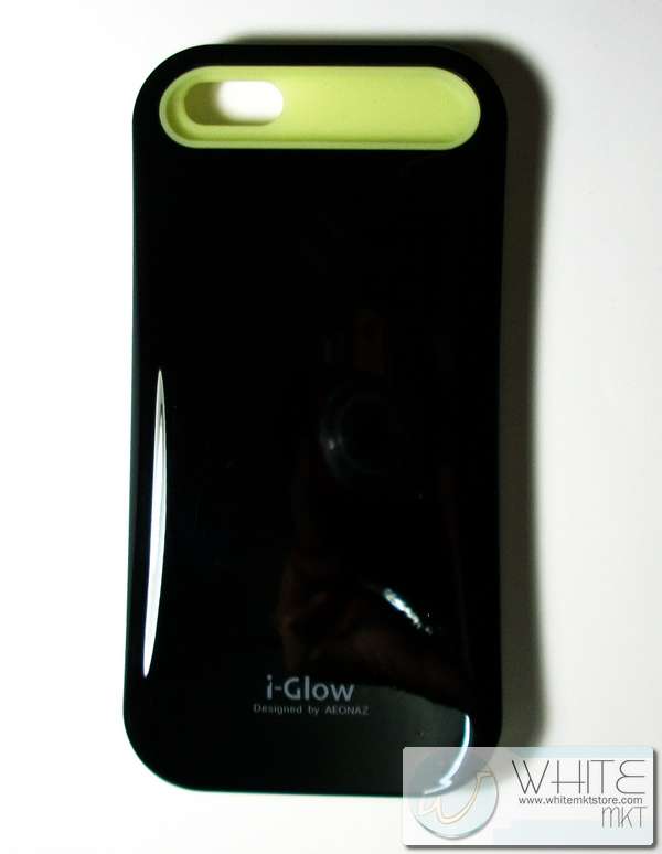 Case i-Glow เรืองแสงได้ในที่มืด สีดำ for iPhone5 (IP5018) รูปที่ 1