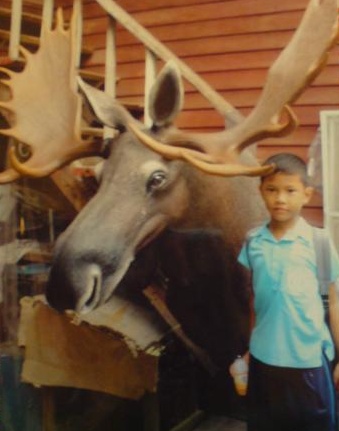 ขายกาวงมูส หัวปั้นมีคอถึงอก ขนาดใหญ่เหมือนจริง รูปที่ 3