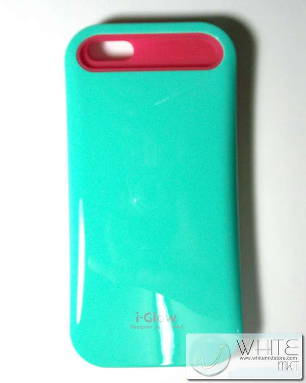 Case i-Glow เรืองแสงได้ในที่มืด สีเขียว for iPhone5 (IP5021) รูปที่ 1