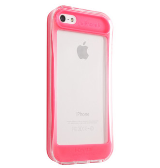 Case i-Crystal สีชมพู เรืองแสง (NightGlow) for iPhone5 (IP5029)  รูปที่ 1