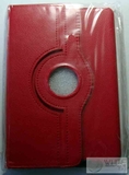 Case แบบข้างหลังหมุนได้ สีแดง  For iPad Mini  (IPM006)