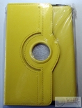 Case แบบข้างหลังหมุนได้ สีเหลือง  For iPad Mini  (IPM003)