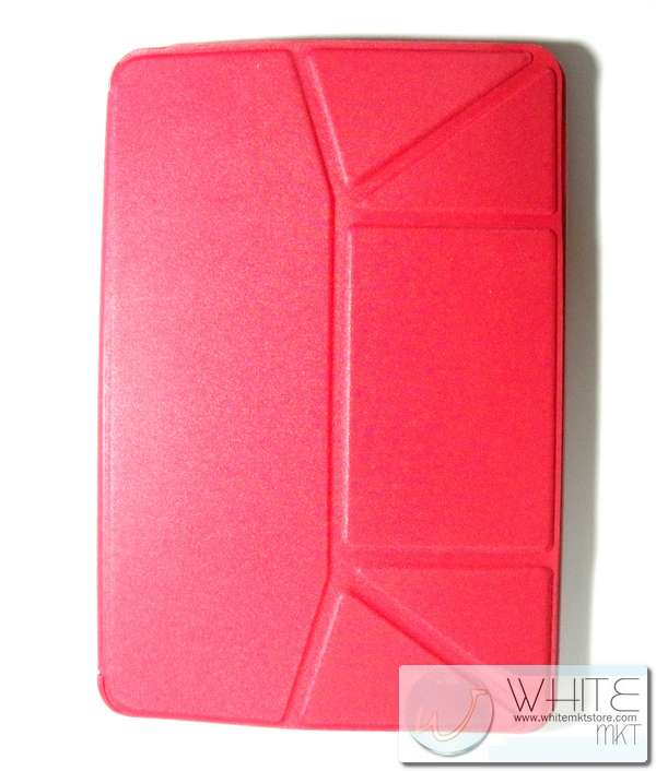 Case แบบตั้งได้หลายแบบ สีแดง For iPad Mini (IPM023) รูปที่ 1