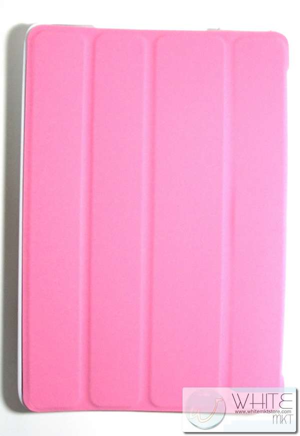 Case แบบฝาหน้า 4 แถว สีชมพู For iPad Mini (IPM015) รูปที่ 1