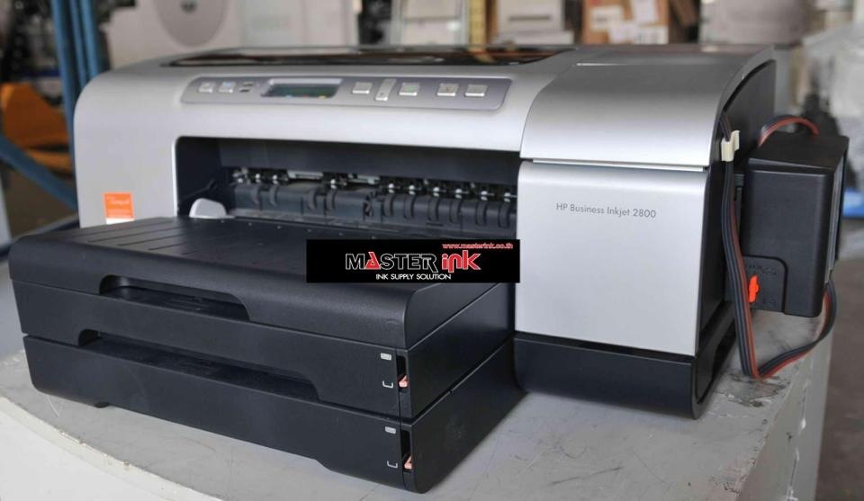 HP Business Inkjet 2800 Printer + ink tank A3 4900.- จำนวนจำกัด   รูปที่ 1