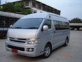 บริการรถตู้ให้เช่าพร้อมคนขับ เดินทางทั่วไทย 1300-1800 บาท/วัน 