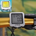 เครื่องวัดความเร็ว-รอบ จักรยาน / มีไฟ back light ( ฟรี!ค่าจัดส่งแบบEMS +แบตเตอร์รี่ )