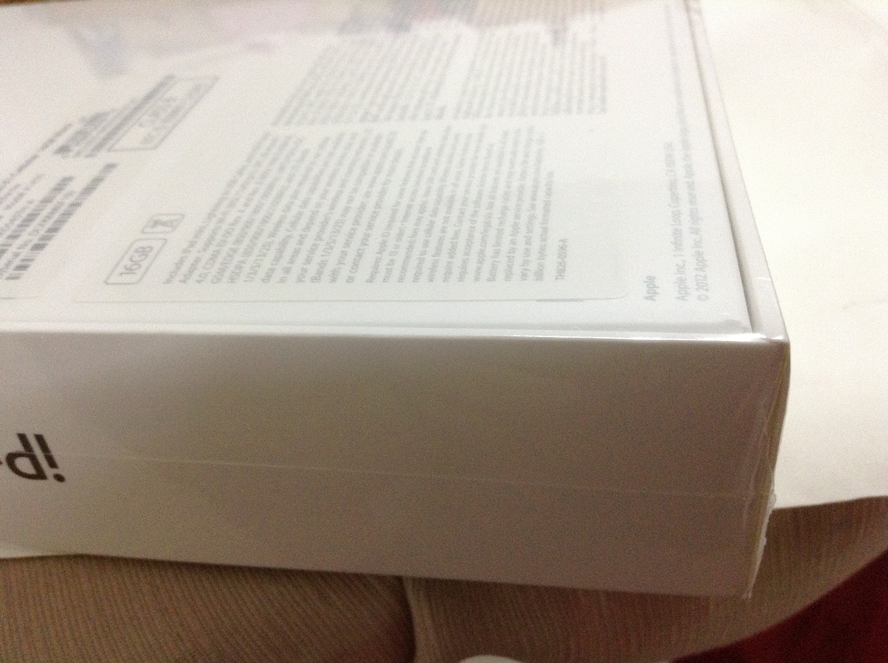ขาย IPAD MINI 16 GB wifi cellular สีดำ ยังไม่แกะกล่อง NEW รูปที่ 3