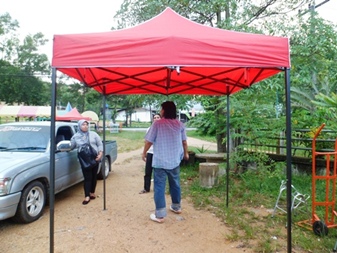 ผ้าใบหาดใหญ่ กันสาดหาดใหญ่ เต็นท์ผ้าใบ หลังคาผ้าใบ เต็นท์พับ งานอลูมิเนียมหาดใหญ่ โทร.088-834-3149 รูปที่ 5