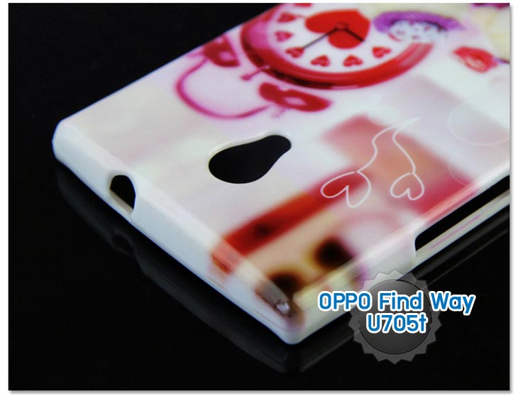 M115 เคสพิมพ์ลาย OPPO Find Way U705t  รูปที่ 5
