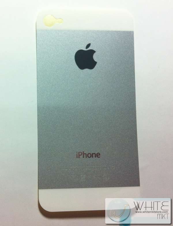 ฟิล์มกันรอย Blacksmith สีขาว ทำให้ iphone4 ดูเหมือน iPhone5 For iPhone4, iPhone4S (MSP030) รูปที่ 1
