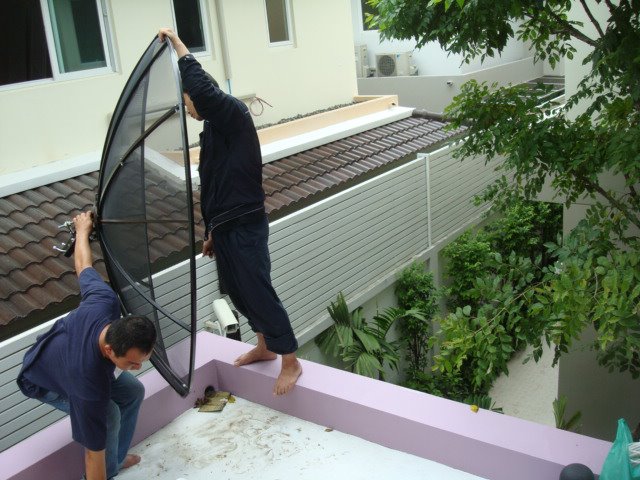 รับติดตั้งจานกรุงเทพและปริมณฑล จานแดงราคาถูก รูปที่ 3