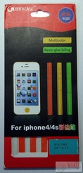 แถบสีติดด้านข้าง สีส้ม for iPhone4S (MSP020)