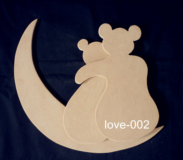 MDF LOVE ที่แขวนกุญแจน่ารัก love 120 บ. รูปที่ 2