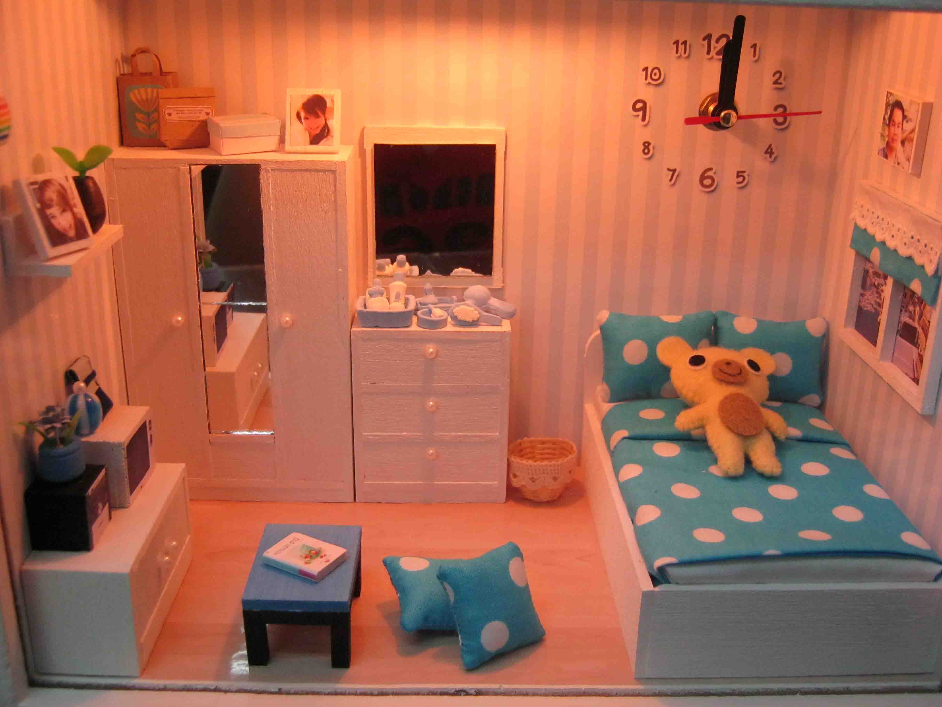 บ้านตุ๊กตา โคมไฟบ้านตุ๊กตา รูปที่ 7