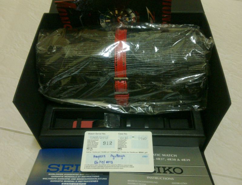 ต้องการขาย Seiko Zamba Monster Limited Edition 2012 (Generation 9) ของใหม่ 100% (ปรับราคา 23,400 บาท) รูปที่ 1