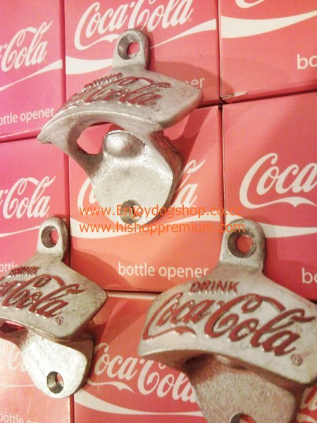 ของสะสมCoca Cola,ที่เปิดขวดโค้กคลาสิค โคคา-โคล่า รุ่นติดผนัง รูปที่ 1