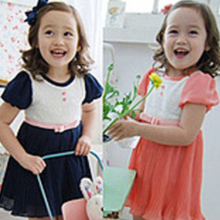 ชุดเดรสเด็กระบายสีแดง พร้อมหมวก รูปที่ 3