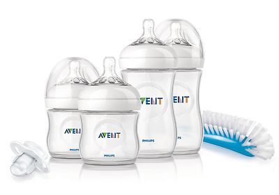 เซตขวดนม รุ่นใหม่ล่าสุด นวัตกรรมใหม่ของ  Philips AVENT Natural Exclusive Infant Starter Set สุดคุ้ม  รูปที่ 1