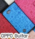 M141 เคสฝาพับ OPPO Guitar R8015 ลายการ์ตูนแม่มดน้อย