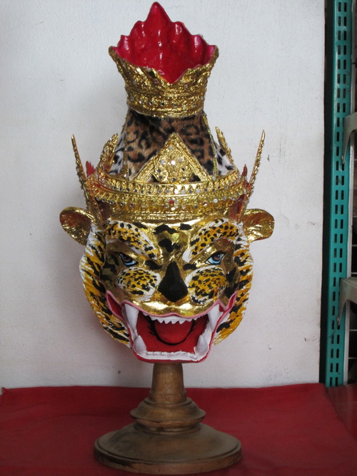 เศียรบรมครูปู่ฤาษี-หัวโขน / หุ่นปั้น รูปที่ 4