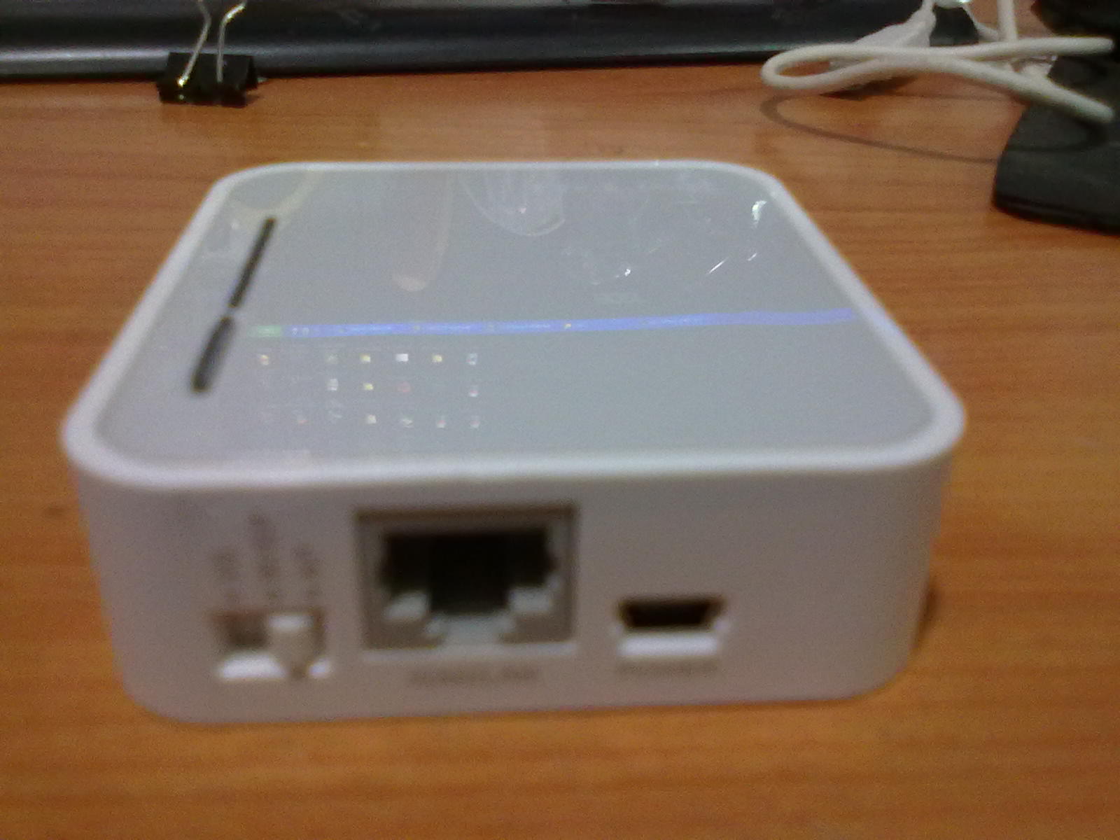 ถูกๆๆ Router TL-MR3020 เครื่องกระจายWIFIแบบพกพา All in One (3G,Wifi Hotspot,Repeater) รับประกัน L/T ครับ พกพาง่ายใช้ไฟจาก USB รูปที่ 1