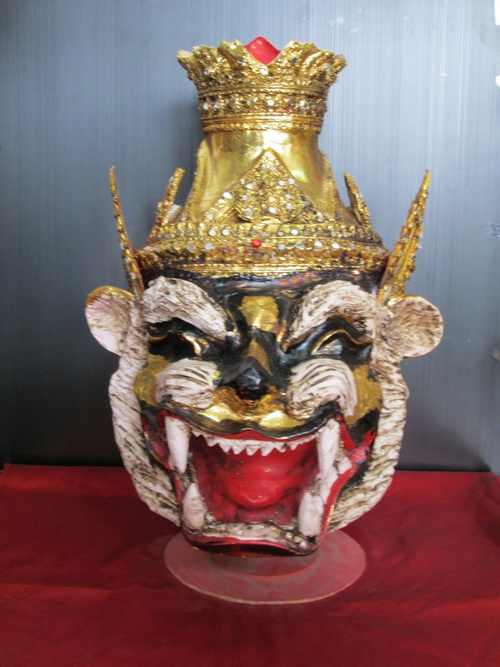เศียรบรมครูปู่ฤาษี-หัวโขน / หุ่นปั้น รูปที่ 3