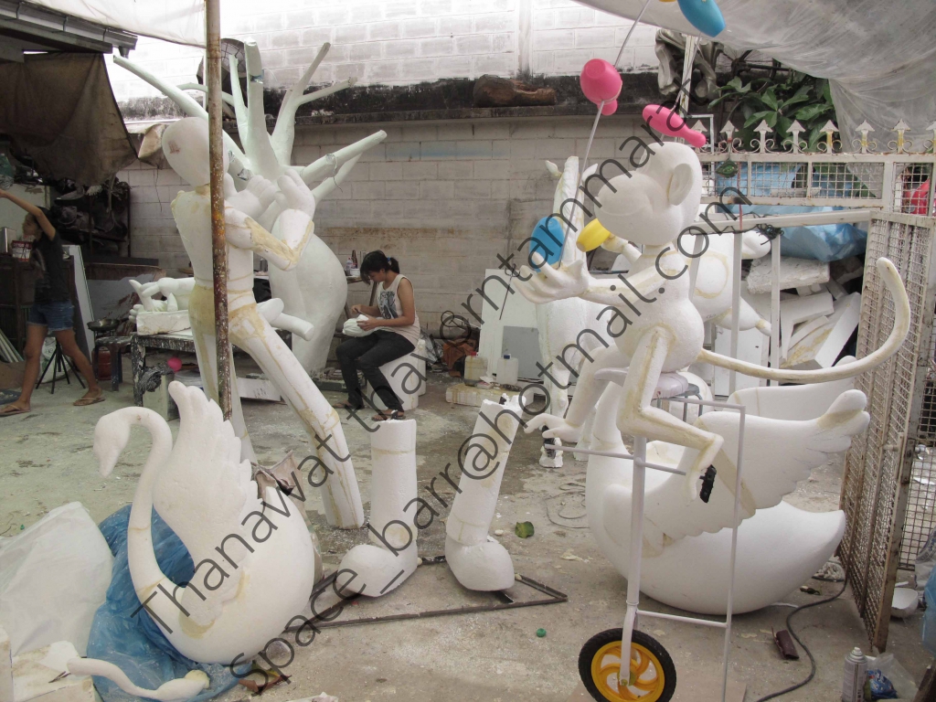 รับ งานประติมกรรมทุชนิด ปั้นหล่อ แกะโฟม งานต้นแบบ รูปที่ 6