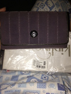 ขายกระเป๋าสตางค์และกระเป๋าใส่บัตร Kipling ของแท้ค่ะ รูปที่ 1