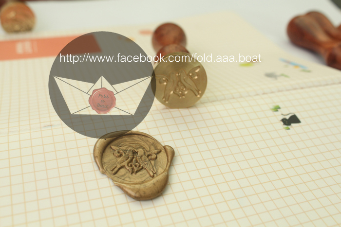 ตราประทับ wax seal stamp สำหรับผนึกซองจดหมาย การ์ดแต่งงาน รูปที่ 3