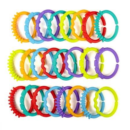 Best choice Kids Bright Starts Lots of Links- Solid Colors revirews for Sale รูปที่ 1