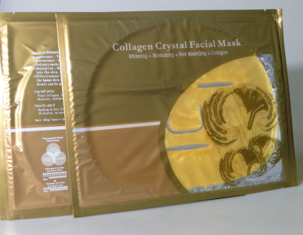 มาส์กคริสตัลคอลลาเจน 4 in 1 สำหรับผิวหน้า Collagen Crystal Facial Mask 35 บาท / 100 ชิ้น รูปที่ 1