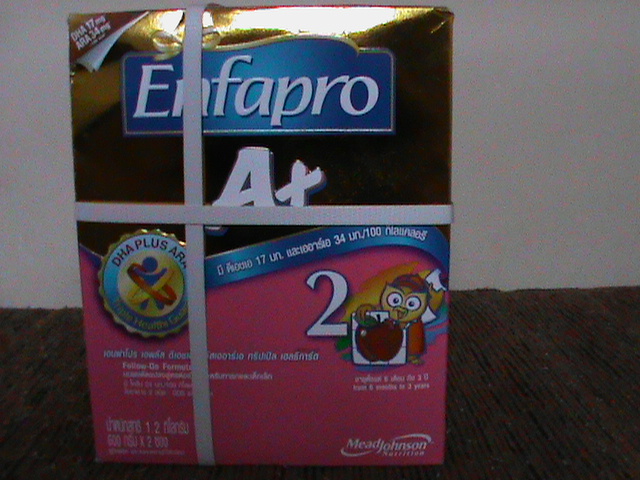 ขายนมผง enfapro a+ สูตร 2 ขนาด 600 กรัม รูปที่ 1