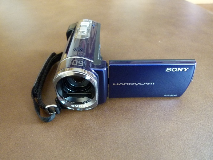 ขายกล้อง VDO Sony Handycam DCR-SX44E สีน้ำเงิน สภาพกิ๊ก 5,500 บาท รูปที่ 4