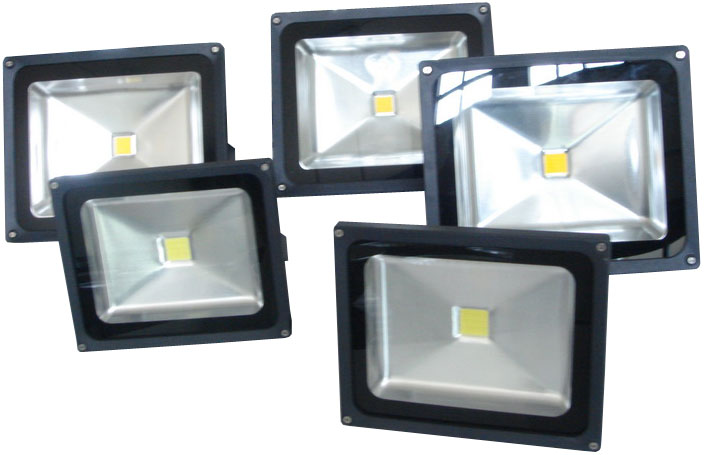 จำหน่ายหลอดไฟฟ้าประหยัดพลังงาน, หลอด LED Flood Light รูปที่ 1