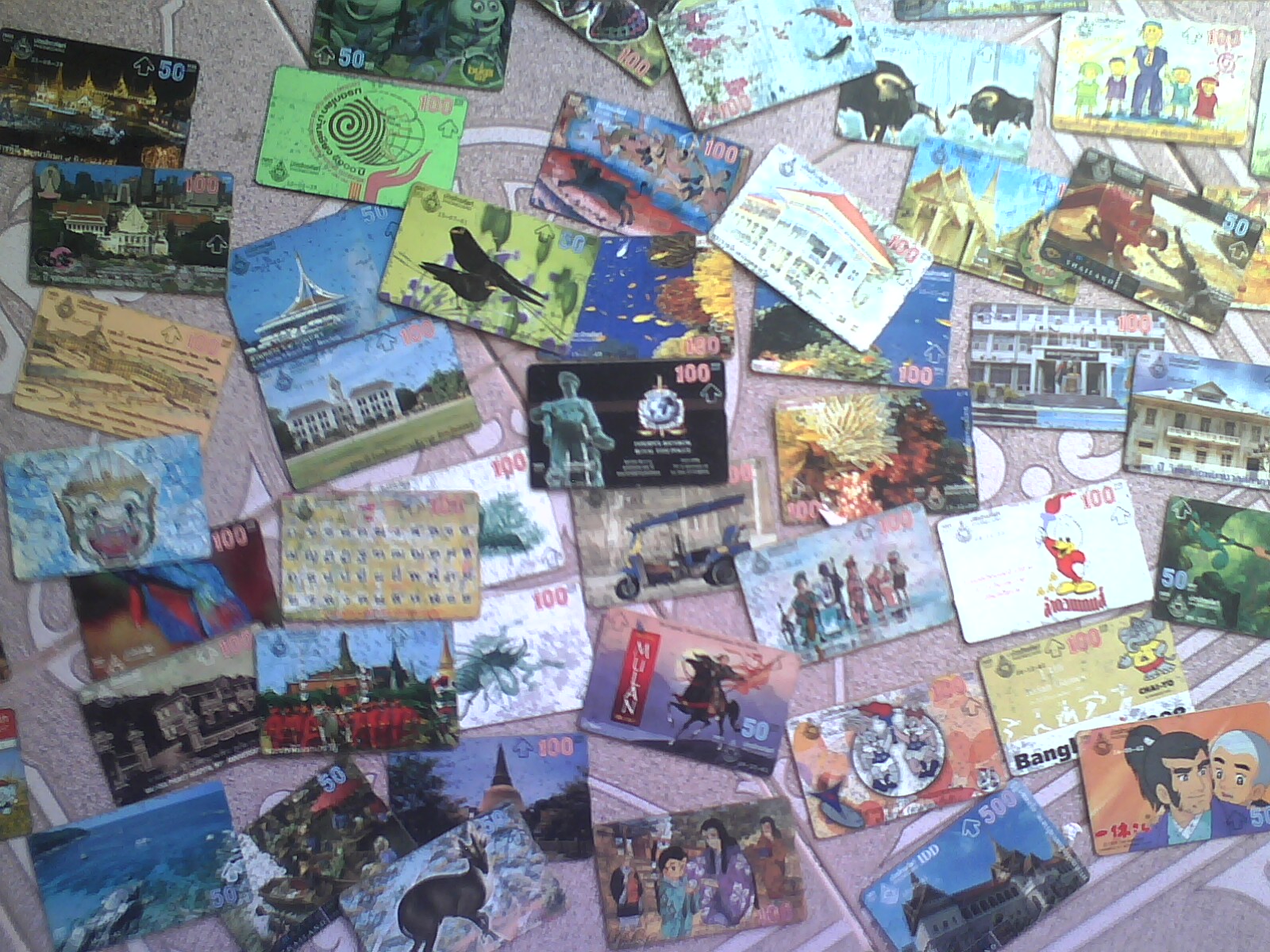บัตรโทรศัพเก่า รูปที่ 6