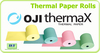 รูปย่อ กระดาษม้วน กระดาษเทอร์มอล กระดาษไวความร้อน กระดาษความร้อน เทอร์มอลเปเปอร์ thermal paper รูปที่1