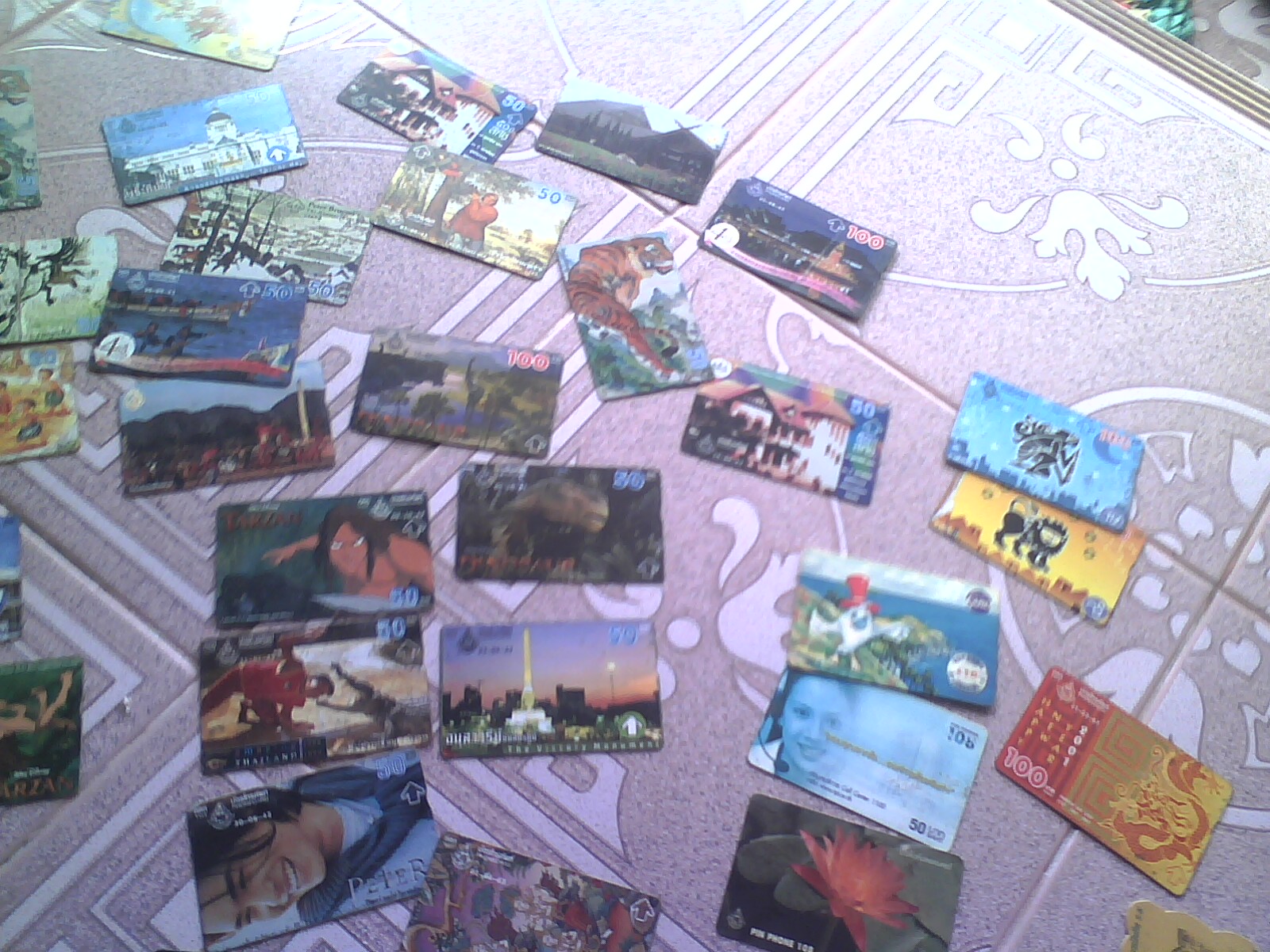บัตรโทรศัพเก่า รูปที่ 7
