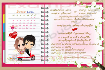 การ์ดแต่งงานราคาถูก wedding card การ์ดแต่งงานรูปภาพ 5.50  บาท พร้อมซองหอม รูปที่ 3