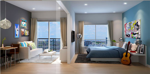 ขายดาวน์ Parkland lite สุขุมวิท ปากน้ำ ห้องมุม - วิวแม่น้ำ ราคาถูก รูปที่ 4