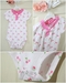 รูปย่อ บอดี้สูท (Bodysuit) แบรนด์ Gymboree สีขาวลายเชอร์รี่แดง รูปที่3