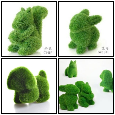 ตุ๊กตาหญ้ารูปสัตว์ สุดน่ารัก  รูปที่ 3