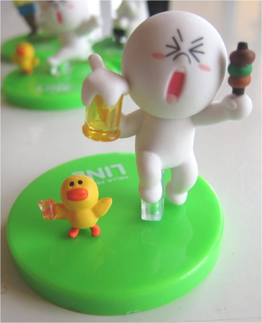 ++++ขายตุ๊กตาตั้งโต๊ะ Line Brown Cony Moon ของแท้จากญี่ปุ่น+++ รูปที่ 6