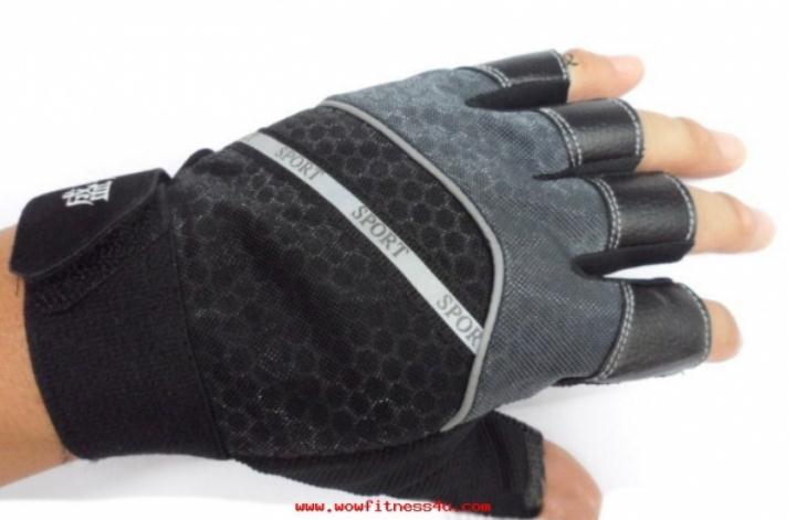 ST-38 ถุงมือฟิตเนส fitness ถุงมือกีฬา ถุงมือยกเวท ถุงมือจักรยาน Lifting Glove fitness รูปที่ 1