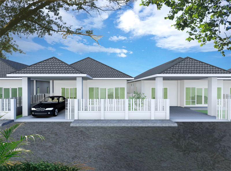 โครงการบ้าน Paradise@Home สวย ราคาถูก หรู ดูดี มีสไตล์ Good price modernStylish home รูปที่ 1