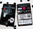ขายบัตร The Phantom of the Opera วันที่ 16/5/13 เวลา 19:30 จำนวน 1 ใบ