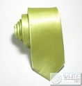 เนคไท ผ้ามันผิวเรียบ สีเขียวตองอ่อน หน้ากว้าง 2 นิ้ว (NT051) by WhiteMKT
