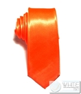 เนคไท ผ้ามันผิวเรียบ สีส้มสะท้อนแสง หน้ากว้าง 2 นิ้ว (NT061) by WhiteMKT